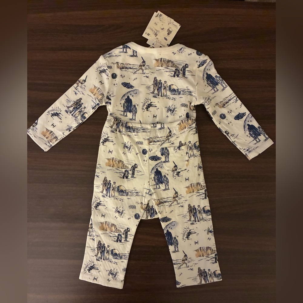 NWT- STAR WARS by Janie and Jack Baby Toile Wrap Matching Set - Picture 4 of 5
